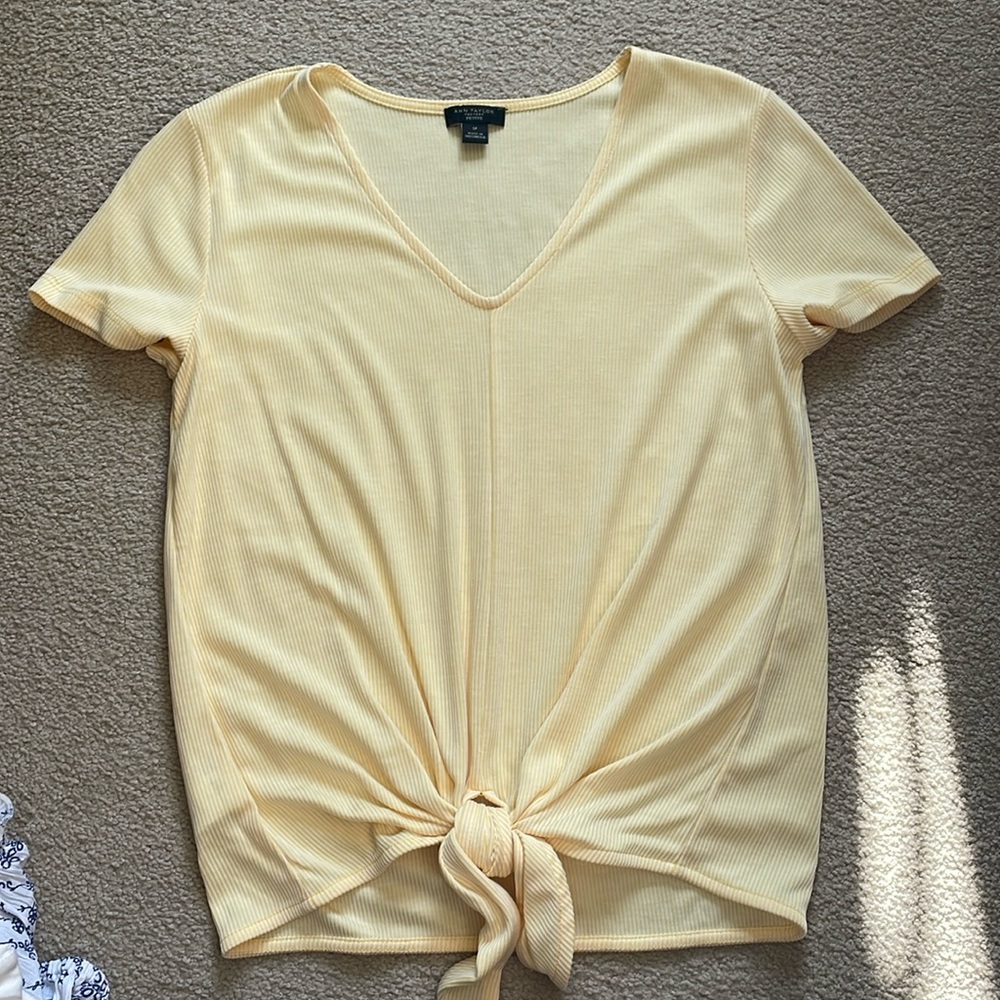 Yellow Summer Top NWOT
